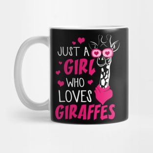 Just A Girl Who Loves Giraffes Mug